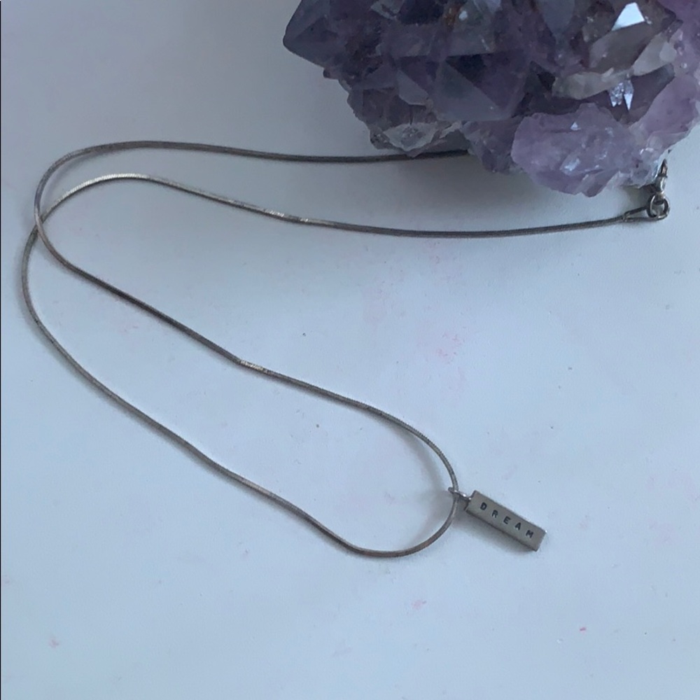 Silver dream necklace